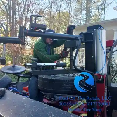 Tire Change Service at Maryland Tire Shop