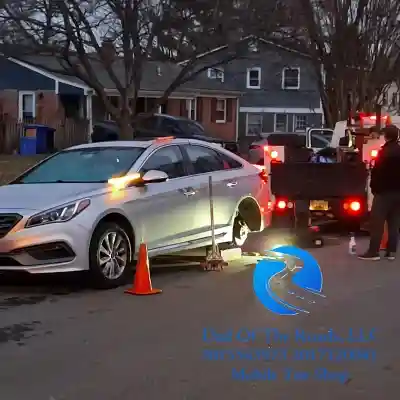 Bel Air, MD  - Tesla mobile tire service Prominent