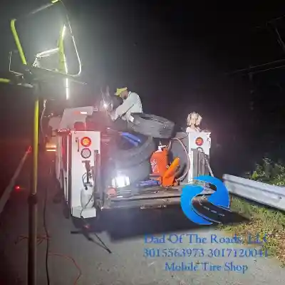 Top Carderock Springs, MD -  emergency Tesla tire help here