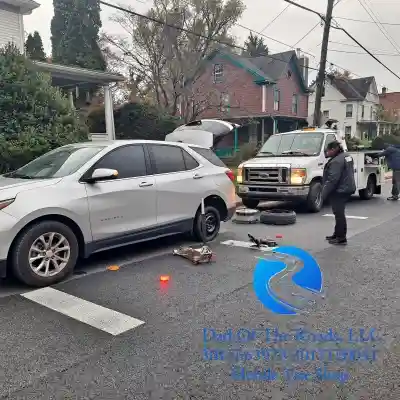 Tire Change Service at Maryland Tire Shop