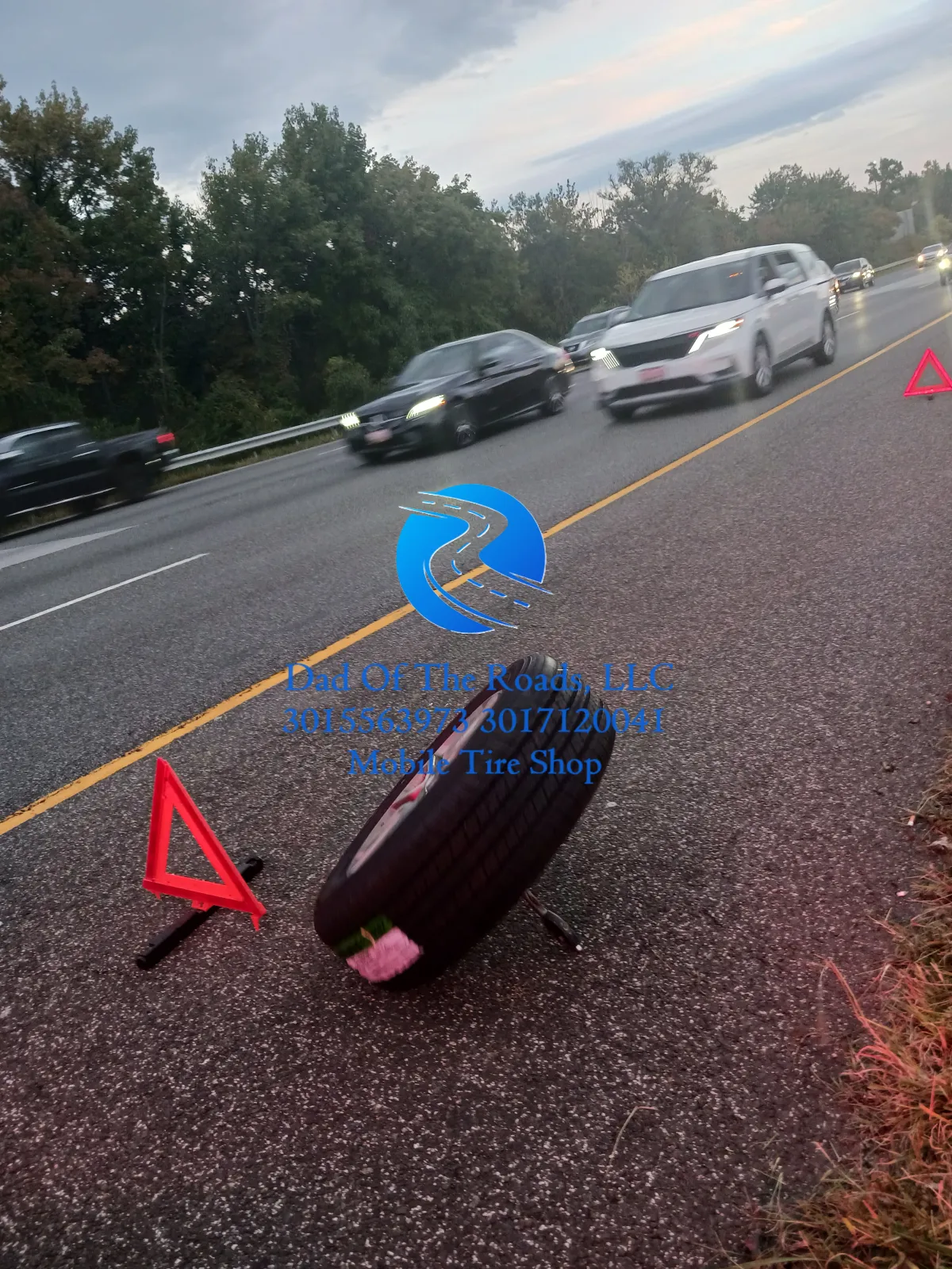 Quick Tire Repair Response | Crispus Attucks Way, Maryland