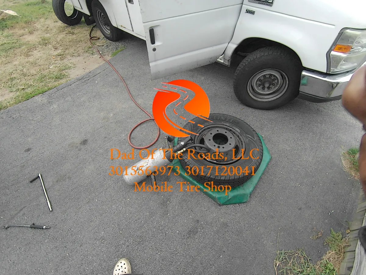 Tire Repair Service at Maryland Tire Shop