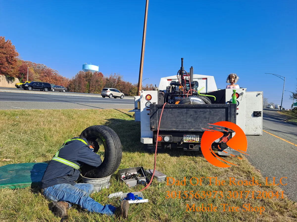 Tire Change Service at Maryland Tire Shop
