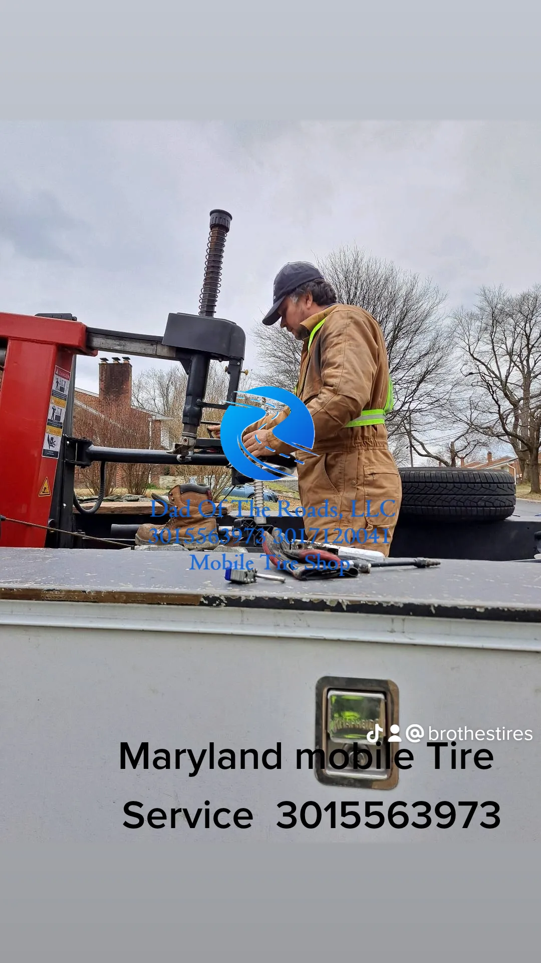 Tire Change Service at Maryland Tire Shop