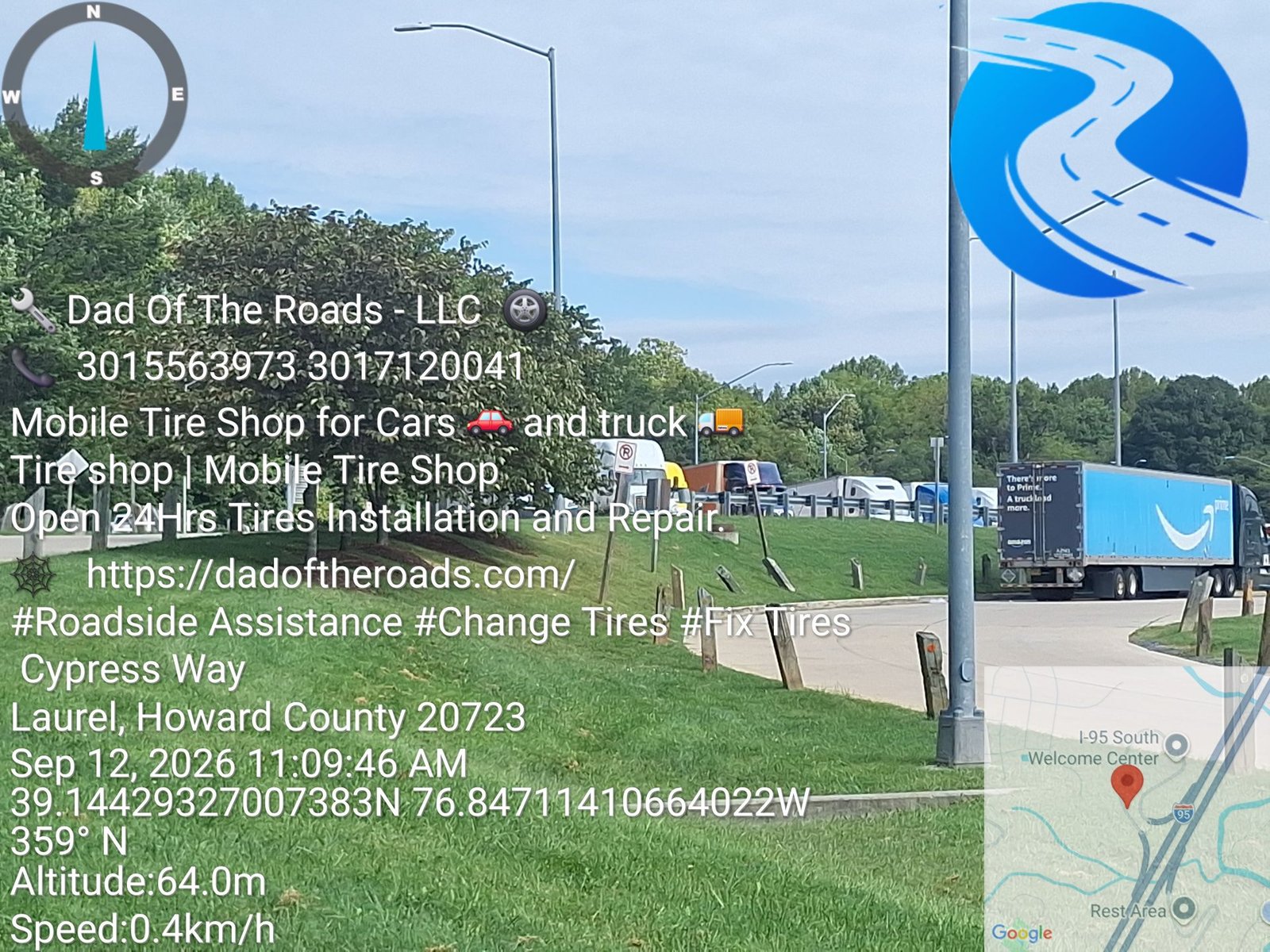 Tire Change Service in Baltimore
