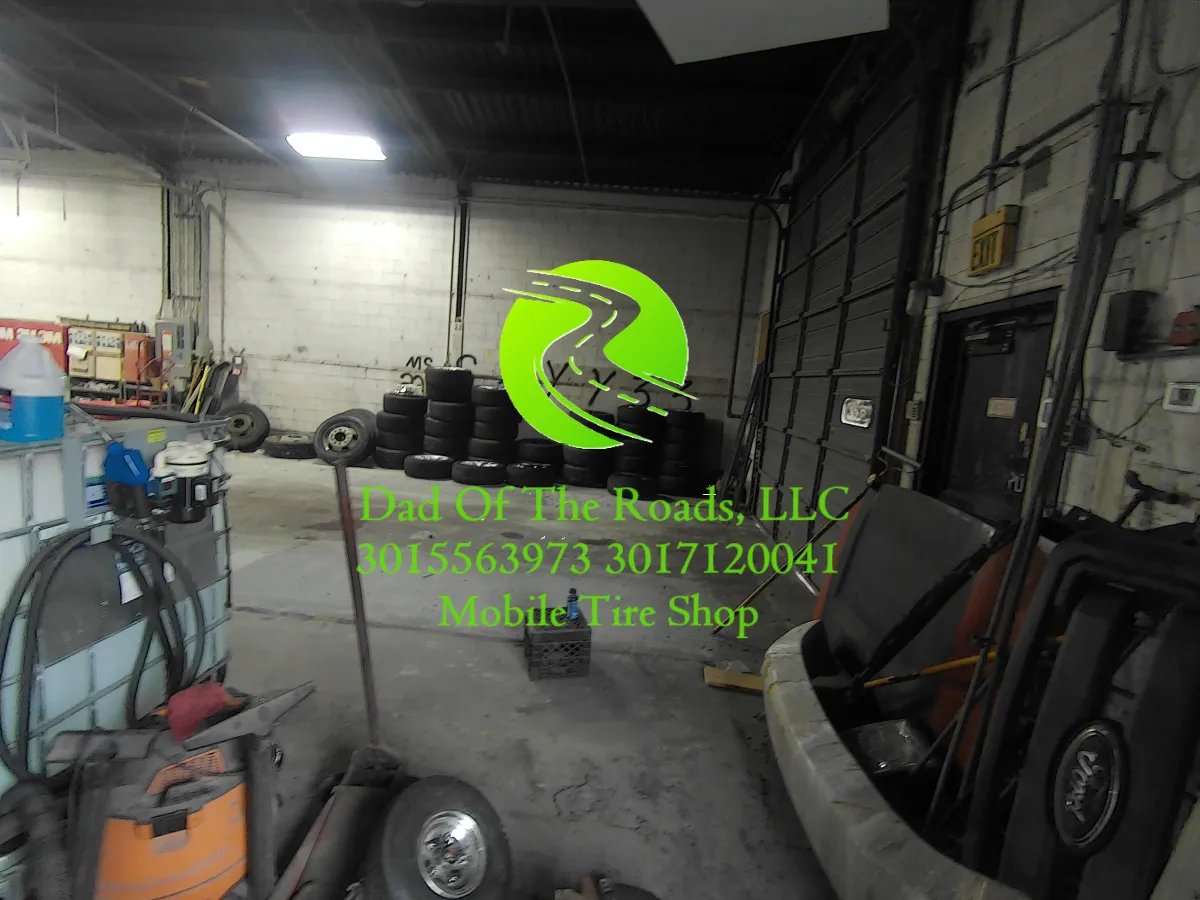 Tire Repair Service Van - Dad of the Roads LLC