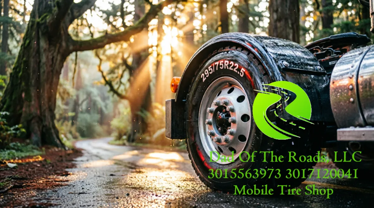 Mobile Tire Change for Truck